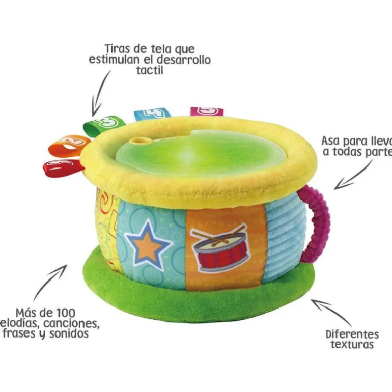 VTech Baby Tambor Lces Mágicas Bilingüe