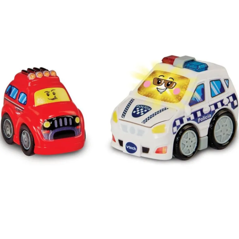 Vtech Baby Tut Tut Bólidos Comisaría De Policía con Robín Coche de Policia