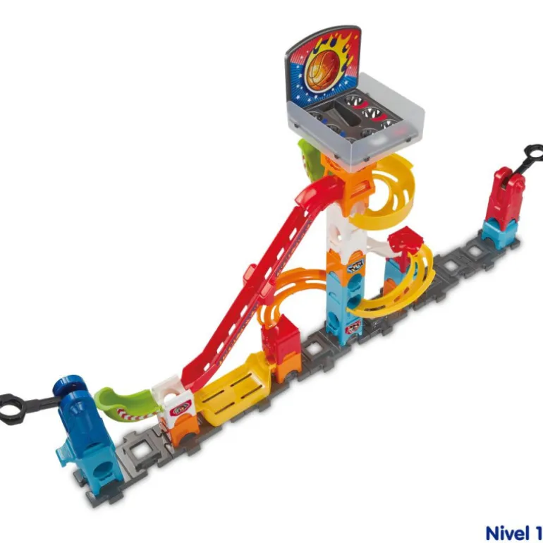 VTech Marble Rush Canasta de Basket Circuito de Canicas Interactivo