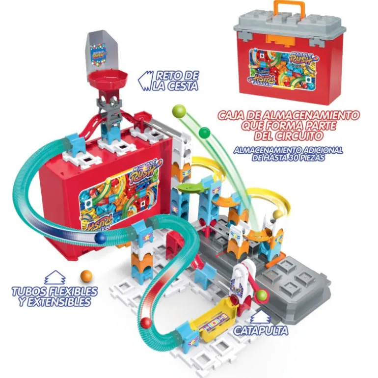 VTech Marble Rush Circuito de Canicas Interactivo Storage Box