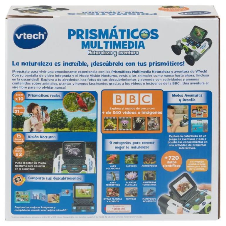 VTech Prismáticos Multimedia Naturaleza y Aventura
