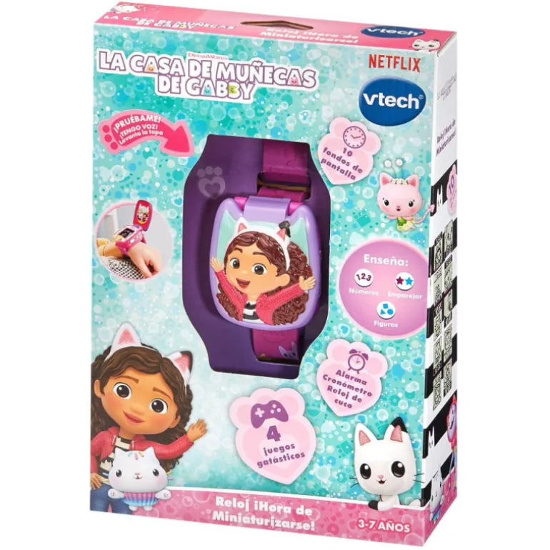 VTech Reloj La casa de muñecas de Gabby¡Hora de Miniaturizarse!