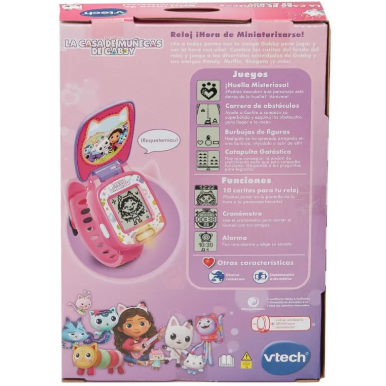 VTech Reloj La casa de muñecas de Gabby¡Hora de Miniaturizarse!