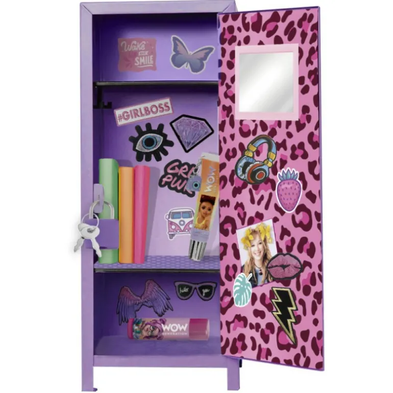 Wow Generation Taquilla Metálica con Imanes y Stickers