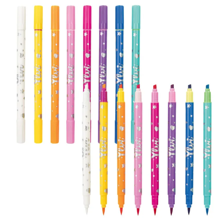 Ylvi Libro de Colorear con Rotuladores de Punta Doble